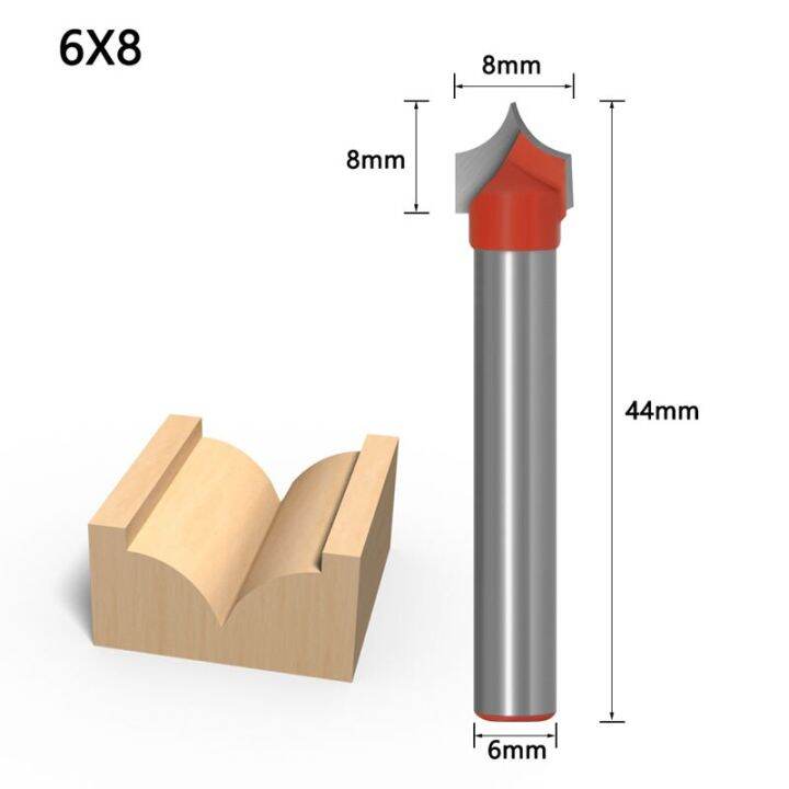 1pc-6mm-shank-คลาสสิกรอบจมูกจุดตัดไม้เราเตอร์บิตทังสเตนโคบอลต์โลหะผสม-2-ขลุ่ยไม้กัดตัดเครื่องมืองานไม้