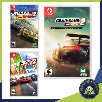 Gear Club Unlimited 2 Nintendo Switch game แผ่นแท้มือ1!!!!! (Gearclub Unlimited 2 Switch)(Gearclub 2 Switch)(Gear Club 2 Unlimited Switch)(Gear Club 2 Switch)