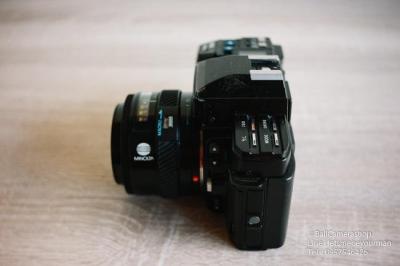 ขายกล้องฟิล์ม Minolta A7000 Made in Japan สำหรับตั้งโชว์ Serial 14238113 พร้อมเลนส์ Minolta 35-70mm F4 Macro