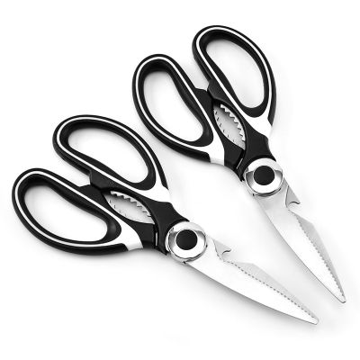 Stainless Steel Kitchen Scissors Multipurpose Purpose Shears Tool for Meat Vegetable Barbecue Tool Scissors Kitchen Supplies