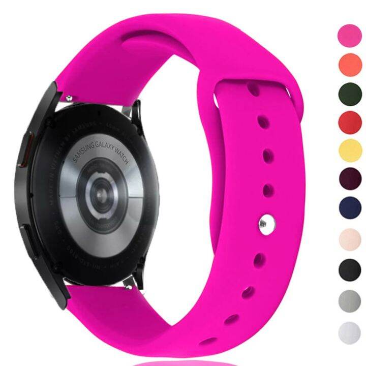 18MM 20MM 22MM Silicone Strap For Garmin Vivoactive 4S Smart Watch