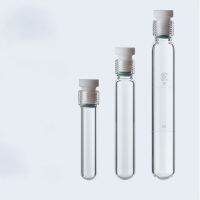 【CW】✸☎  Glass pressure Thick-walled bottle Hydrolysis Screw Nessler colorimetric PTFE stopper reaction test