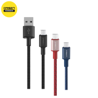 [มีของพร้อมส่ง] Orsen S9M สายชาร์จ USB-A to MicroUSB 2.1A สายชาร์จเร็ว สำหรับ Samsung/Android ยาว 1 เมตร Data Cable ของแท้ 100% หุ้มไนลอนถัก สายชาร์จซัมซุง