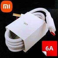 ค่าเทอร์โบ Xiaomi ของแท้,สาย Usb Type C 6A ที่ชาร์จความเร็วสูง120W/67W/33W สำหรับ Mi 13 Pro 12S Ultra Poco X5 Redmi Note 12