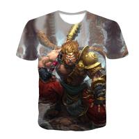 ฤดูร้อนใหม่ยอดนิยม3D พิมพ์ Journey to the West RETURN of the HERO เสื้อยืดผู้ชาย Casual หลวม Wukong เสื้อยืดแขนสั้น