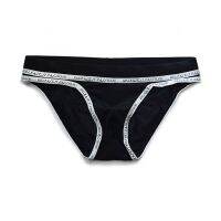 Mens Underwear Gay Cuecas Masculinas Mesh Breathable Ropa Interior Hombre Letter Underpants Personality Swimming Trunks