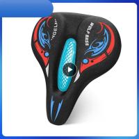 Breathable Bicycle Cushion Cover Comfortable Bicycle Seat Cover Anti-slip Stripes Tail Design Silicone Cushion Cover Saddle Covers