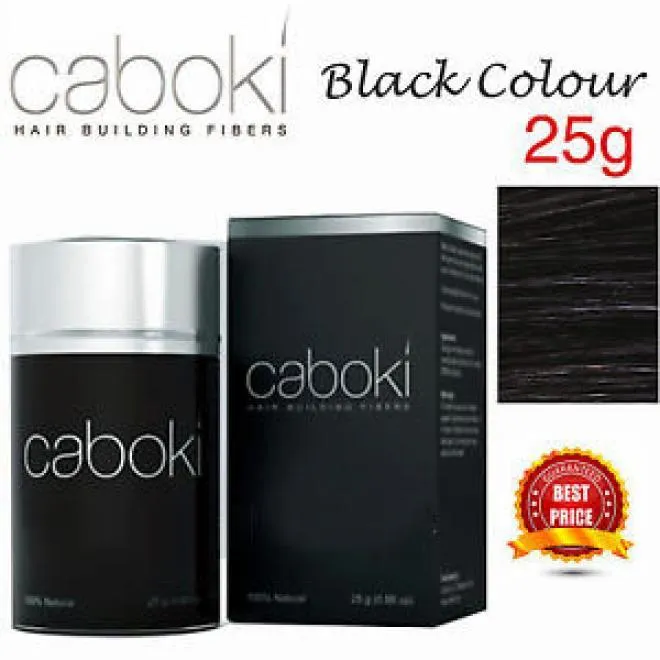 CABOKI Hair Building Fiber 25g BLACK Lazada PH