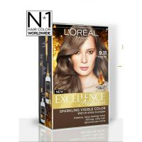 ?สินค้าขายดี? [9.11]LOREAL EXCELLENCE ลอรีอัล ปารีส เอกซ์เซลเล้นซ์ แฟชั่น ลอรีอัลครีมเปลี่ยนสีผม