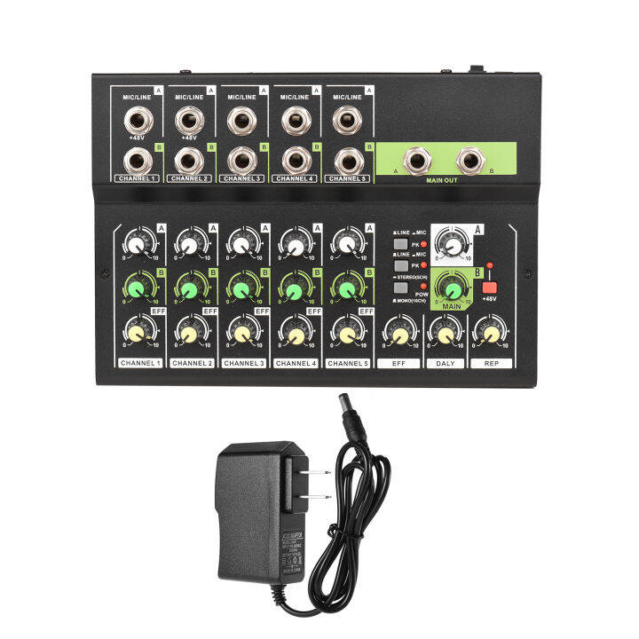 dodocool 10Channel Mixing Console Digital Audio Mixer Stereo Mic/Line
