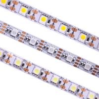 DC5V SMD 5050 RGB สาย LED กันน้ำ5M 300LED สีขาวอบอุ่นสีขาว Fita เทปแถบยืดหยุ่นไฟ LED