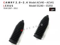 *** SET *** กันฝุ่นแร็คพวงมาลัย ยางหุ้มแร็ค คัมรี่ CAMRY 2.0 - 2.4 โมเดล ACV40 - ACV41 ปี 2007 - 2012 ( 2 ชิ้น )