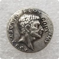 ประเภท: #17เหรียญโรมันโบราณเหรียญ Brutus Assination Caesar COPY เหรียญที่ระลึก-เหรียญจำลองเหรียญสะสมเหรียญ LYB3816เหรียญเงิน