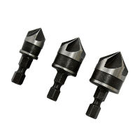 [JINXING] 3pcs HEX Countersink ชุดน่าเบื่อสำหรับไม้โลหะเปลี่ยนอย่างรวดเร็วสว่านเครื่องมือ