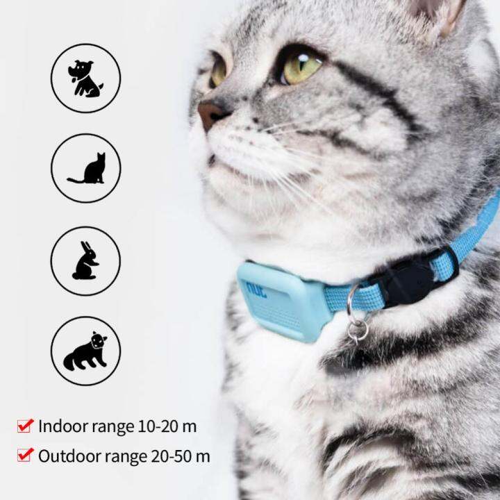 smart-locator-tracker-gps-tracker-ปลอกคอป้องกันการสูญหายสุนัขยี่ห้อ-detection-tracking-locator-for-cat-dog-bird-lightweight