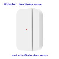 【LZ】▼  ACJ 433mhz Door Window Sensor Tuya WiFi Open Closed Detector Compatible With Smart Life App Control Or 433mhz Alarm System