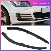 Parachoques Delantero De Coche,Alerón,Deflector De Aire,Embellecedor De Centefa Para Volkswagen VW Golf MK7 GTI 2015 2016 2017 5GG8059039B9