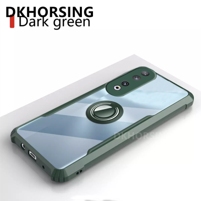 DKHORSING เคสสำหรับ HONOR กันกระแทก90 5G / HONOR 90 Lite/ HONOR 70 Lite เคสโทรศัพท์ซิลิโคนใส Honor90 5G 2023แหวนใส่นิ้วปกหลัง Honor 90 Lite