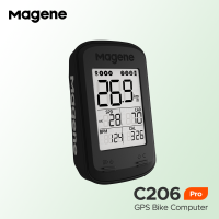 Magene C206 PRO GPS จักรยานคอมพิวเตอร์ไร้สายกันน้ำบลูทูธ ANT จักรยานขี่จักรยาน S Peedometer Pro สนับสนุนจังหวะ HR เซ็นเซอร์