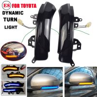 For Toyota WISH/PRIUS/REIZ/MARK X/CROWN/AVALON Dynamic LED Turn Signal Light Side Wing Mirror Indicator Directly Replace OEM