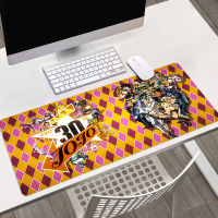 Jojo Bizarre Adventure Gamer Keyboard Pad Non-slip Mat Mousepad Anime Gaming Accessories Mouse Mats Pad on the Table Diy Deskmat