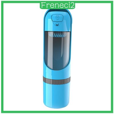 [FRENECI2] Portable Pet Water Bottle for Dog Walking Puppy Dog Water Dispenser Drink Feeders Bowl for Outdoor, Travel, Hiking