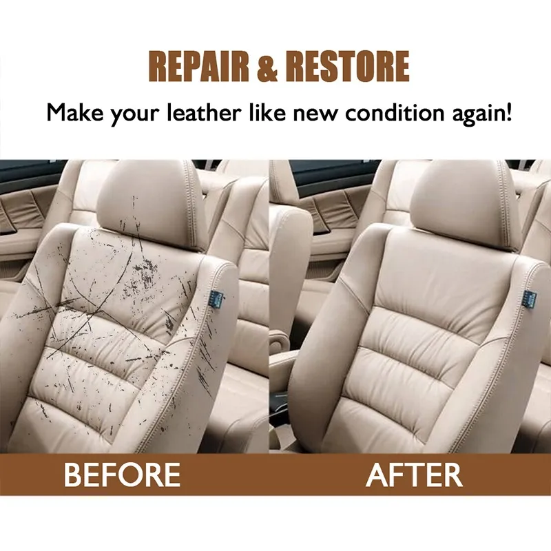 Car Care Kit Liquid Leather Skin Refurbish Repair Tool Auto Seat