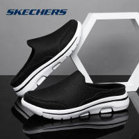 Skechers_Gowalk4 สเก็ตเชอร์ส Summits รองเท้าผู้หญิง Uinsex Plus Size：EU35-EU48 EU47 Summits Sport Shoes รองเท้าผู้หญิง EU46 Slippers Mens Casual Shoes รองเท้าผู้ชายแฟชั่นครึ่งส้น