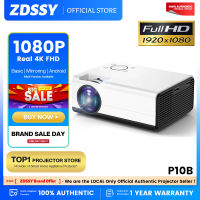 ZDSSY โปรเจ็คเตอร์ P10A 4K 1080P เต็ม HD แอนดรอยด์9.0ไวไฟโปรเจคเตอร์แบบพกพาขนาดเล็ก5000ลูเมนสำหรับสมาร์ทโฮมเธียเตอร์