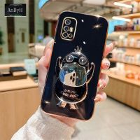 AnDyH New Design Phone Case for Vivo V17 V19 Neo Luxury 3D Stereo Duck Mobile Phone Holder Phone Case Fashionable and Comfortable Soft Case with