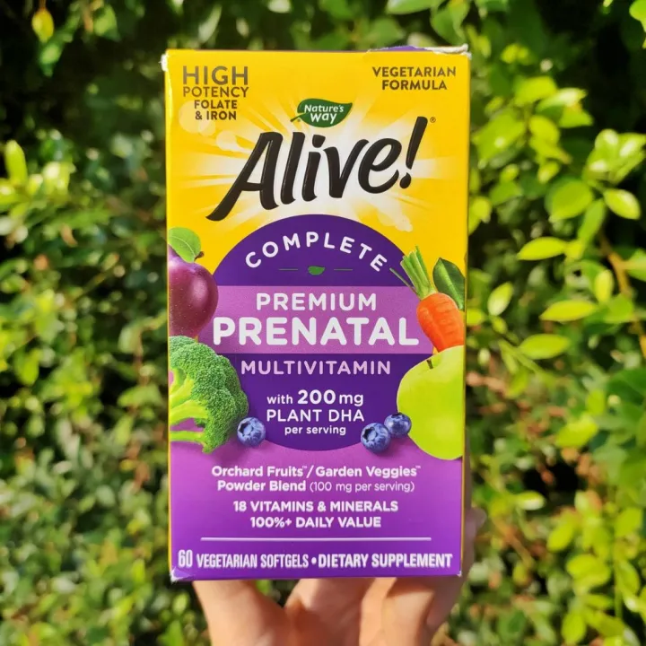 วิตามินรวมก่อนคลอดระดับพรีเมี่ยม Alive Complete Premiun Prenatal