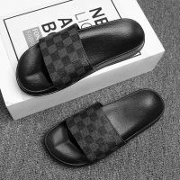 2023 Male external wear slippers antiskid odor-proof thick bottom foreign trade the new 2021 Eva embroidery household high grade one