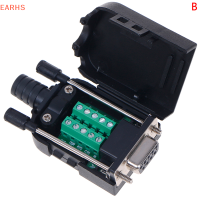 EOY DB9 Connector ชายหญิง9ขาปลั๊กสายไฟ RS232 RS485 Breakout TERMINALS