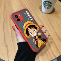 เคสกล้องคลุมทั้งหมดเคสใส่โทรศัพท์แข็งสำหรับ Xiaomi Redmi A2 A1การ์ตูน Luffy