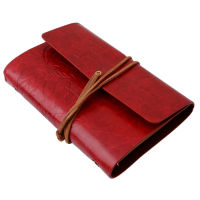 hang qiao shop Vintage PU Leather Cover Loose Leaf Blank Notebook Journal Diary Gift