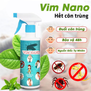 Bình Xịt Đuổi Muỗi - Côn Trùng Vim Nano - Hiệu Quả Sau 1 Lần Xịt