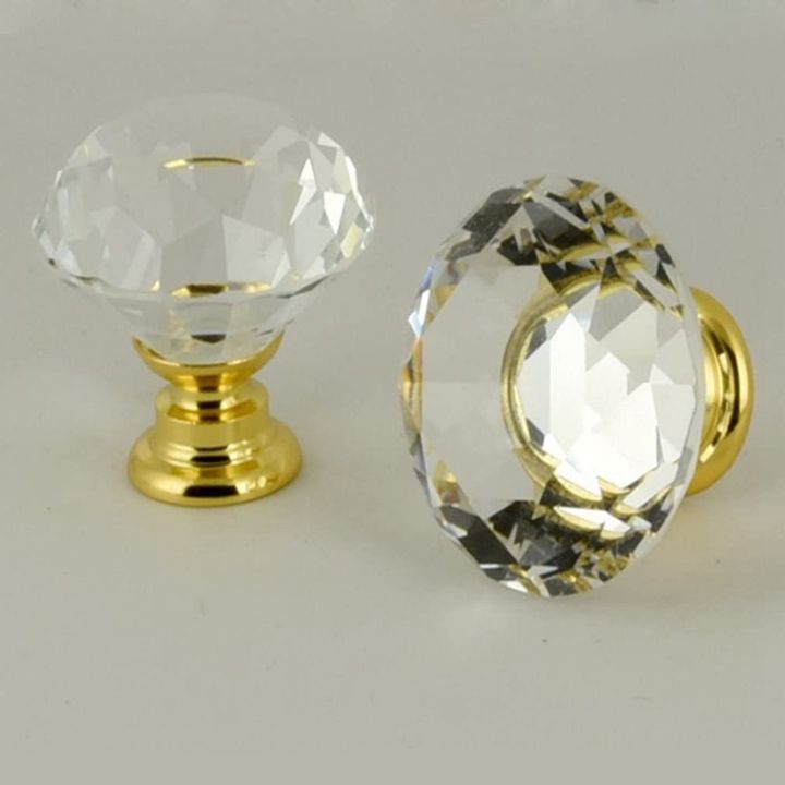 12-pcs-30mm-crystal-clear-glass-dresser-knobs-diamond-drawer-knobs-pulls-handles-kitchen-cabinet-knobs-silver