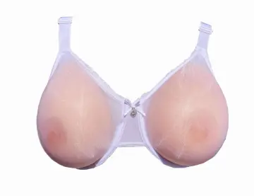 Mickcool Crossdresser Pocket Bra Fit Water Drop Or Round Breast Form Fake  Boobs Shemale Transvestite (Only Bra)