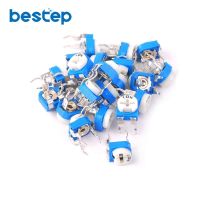 ⊙♣ﺴ 10PCS Trimmer Potentiometer RM065 RM-065 100Kohm 104 100K Trimmer Resistors Variable Adjustable Resistors