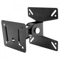 2pcslot Universal 180 Degrees Rotated SPHC Wall Mount 14-24 Inch LCD LED Falt Panel Plasma Swivel Holder cket Stand