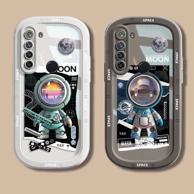 ✇ เคสโทรศัพท์มือถือแบบนิ่ม ใส กันกระแทก ลายนักบินอวกาศ สีแคนดี้ สําหรับ 5 5i 6i 6 8 7i C3 C17
