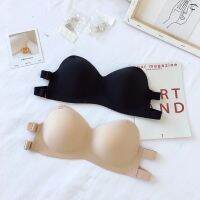 Anti-Slipper ปลอดภัยคุณภาพดีสะดวกสบายไม่มีขอบเหล็กชุดแต่งงาน Tube-Top Bra