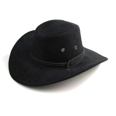 New Arrival Men Women 3 color Large brim hat cowboy hat for man millinery outdoor hat sunbonnet casual fashion Father gift