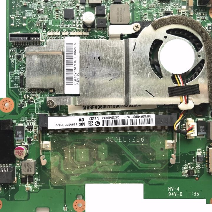 refurbished-for-acer-aspire-d257-aod257-laptop-motherboard-mbsfv06001-da0ze6mb6e0-with-n570-cpu-full-tested