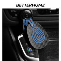 Fast NEW BETTERHUMZ คาร์บอนไฟเบอร์รถ Key Case Chain อุปกรณ์เสริมสำหรับ BMW F22 F21 F30 F32 F07 F20 X3 X4 X5 F48Fastshiping E92 G21 G30 G38