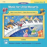 หนังสือเปียโน Alfreds Music For Little Mozart MLM CD 3