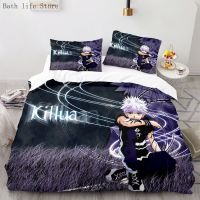 Japan Anime Bedding Set Hunter X Hunter Biscuit Krueger Duvet Cover Luxury Kids Bed Set Twin Queen King Size Boys Bedroom Decor