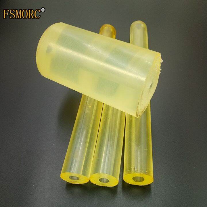 yellow polyurethane hollow rod Construction Machinery PU plastic bar