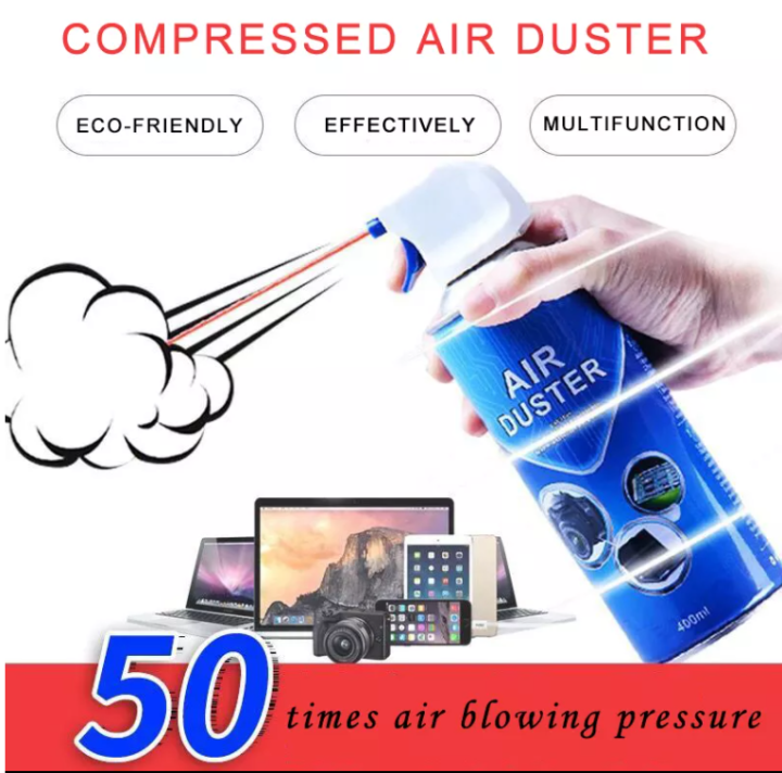 COD Over Shop Compressed Air Can Canned Air Duster Aircan Electronics