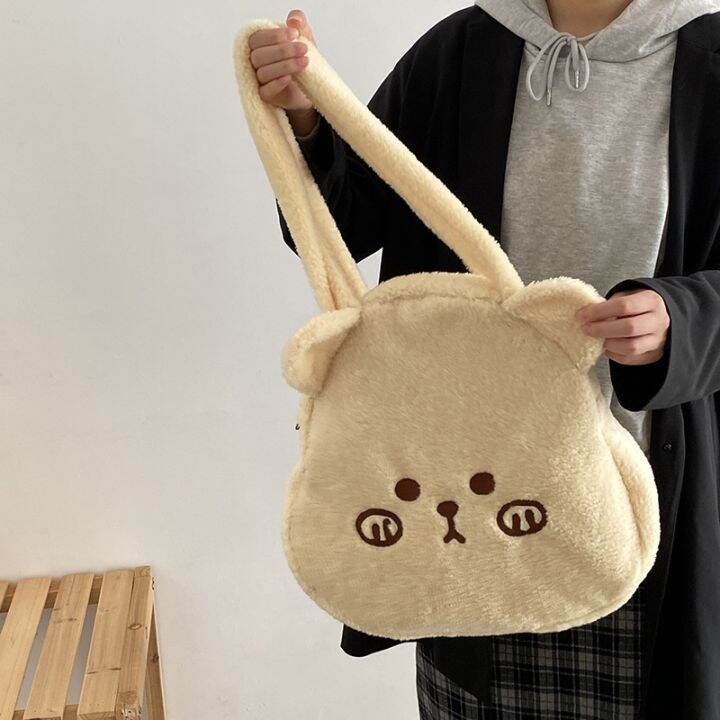 2022-new-women-cute-sling-bag-plush-little-bear-fashion-ins-korean-shoulder-bag-large-capacity-gift-for-girls